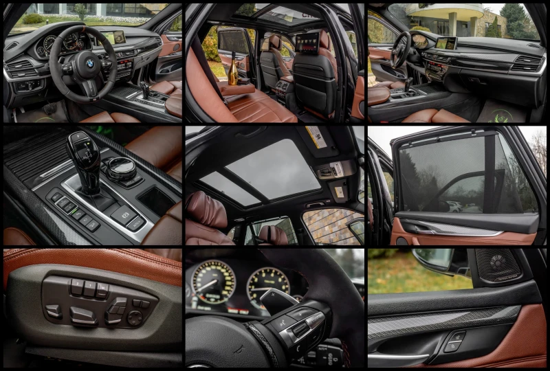BMW X5 3.5 X-DRIVE* M-SPORT* CARBON* PANORAMA* 3XTV* 360C, снимка 16 - Автомобили и джипове - 53359927