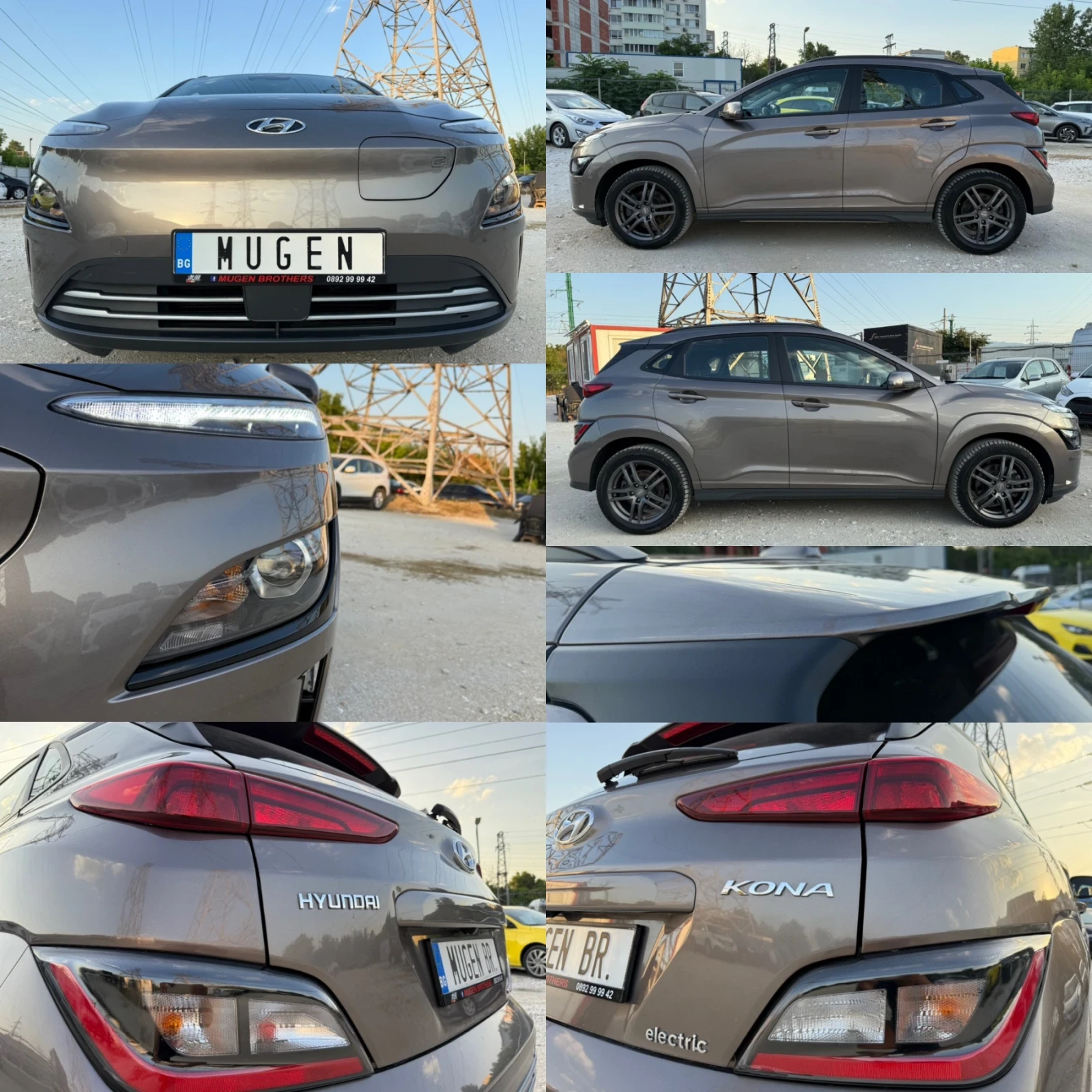 Hyundai Kona 65 000 км. / 2023 / ЕВРО 6 - изображение 8