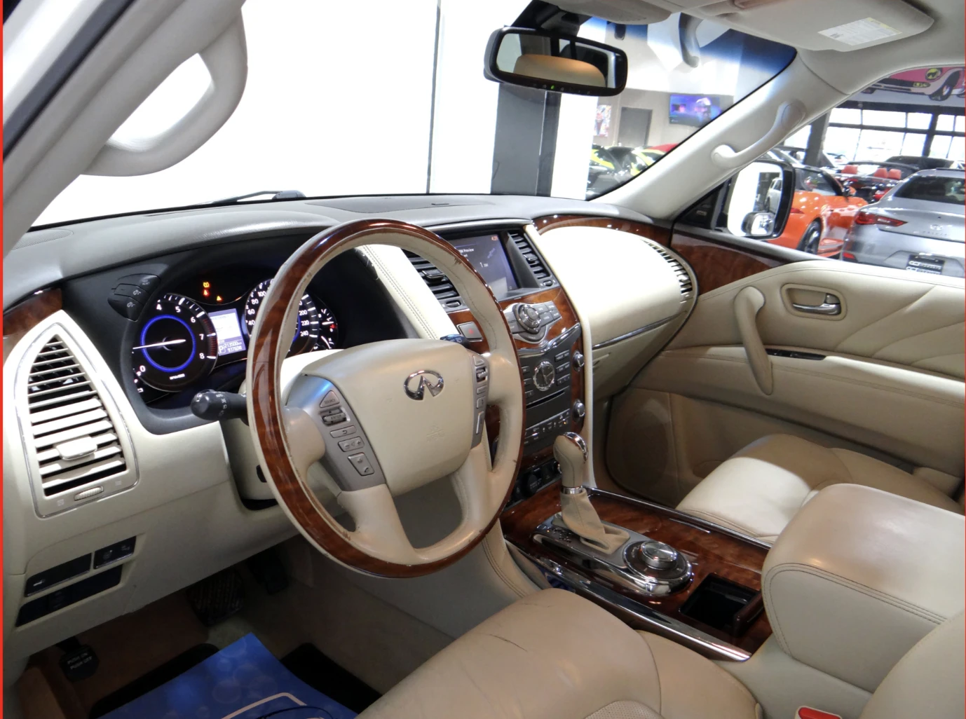 Infiniti QX80 * * 360* * * LANE | Mobile.bg   6