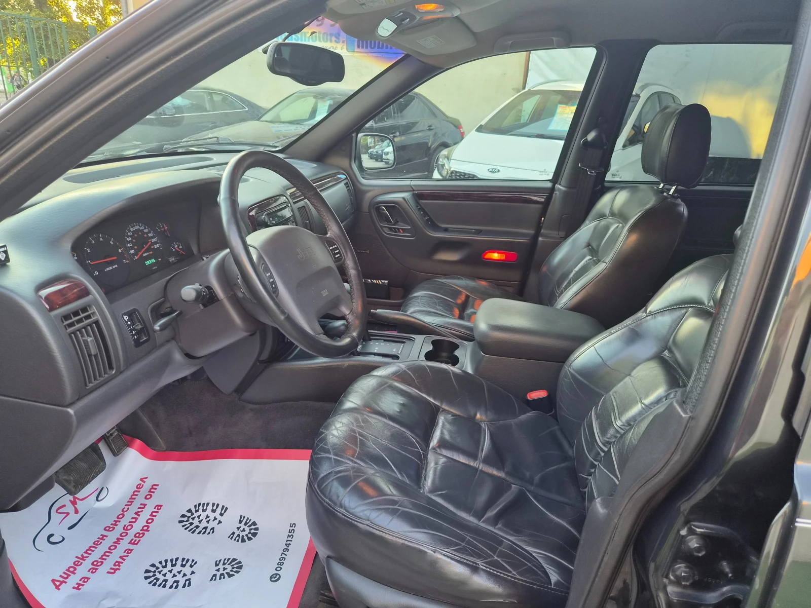 Jeep Grand cherokee 4, 7 с Газ, снимка 13 - Автомобили и джипове - 54735930