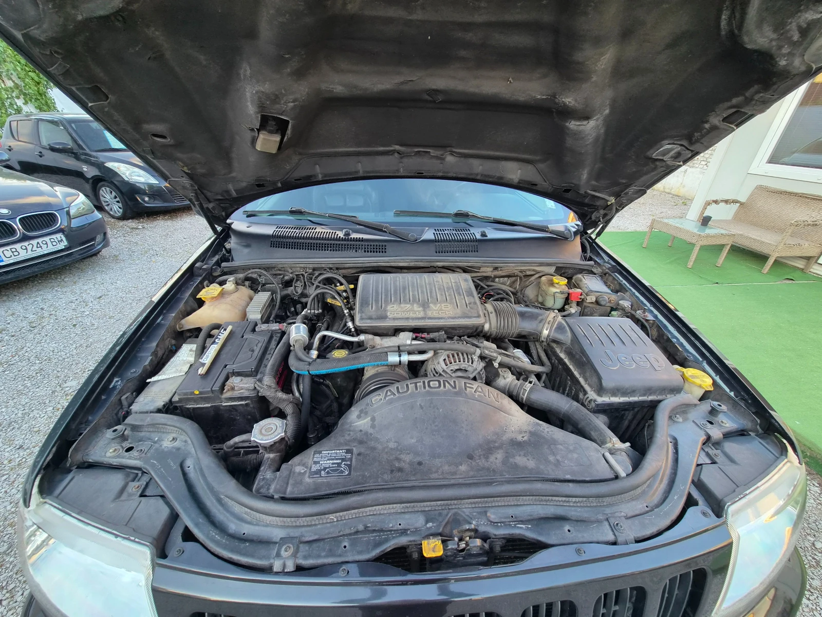 Jeep Grand cherokee 4, 7 с Газ, снимка 11 - Автомобили и джипове - 54735930