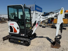 Багер Bobcat E19 - 600 моточаса, снимка 13