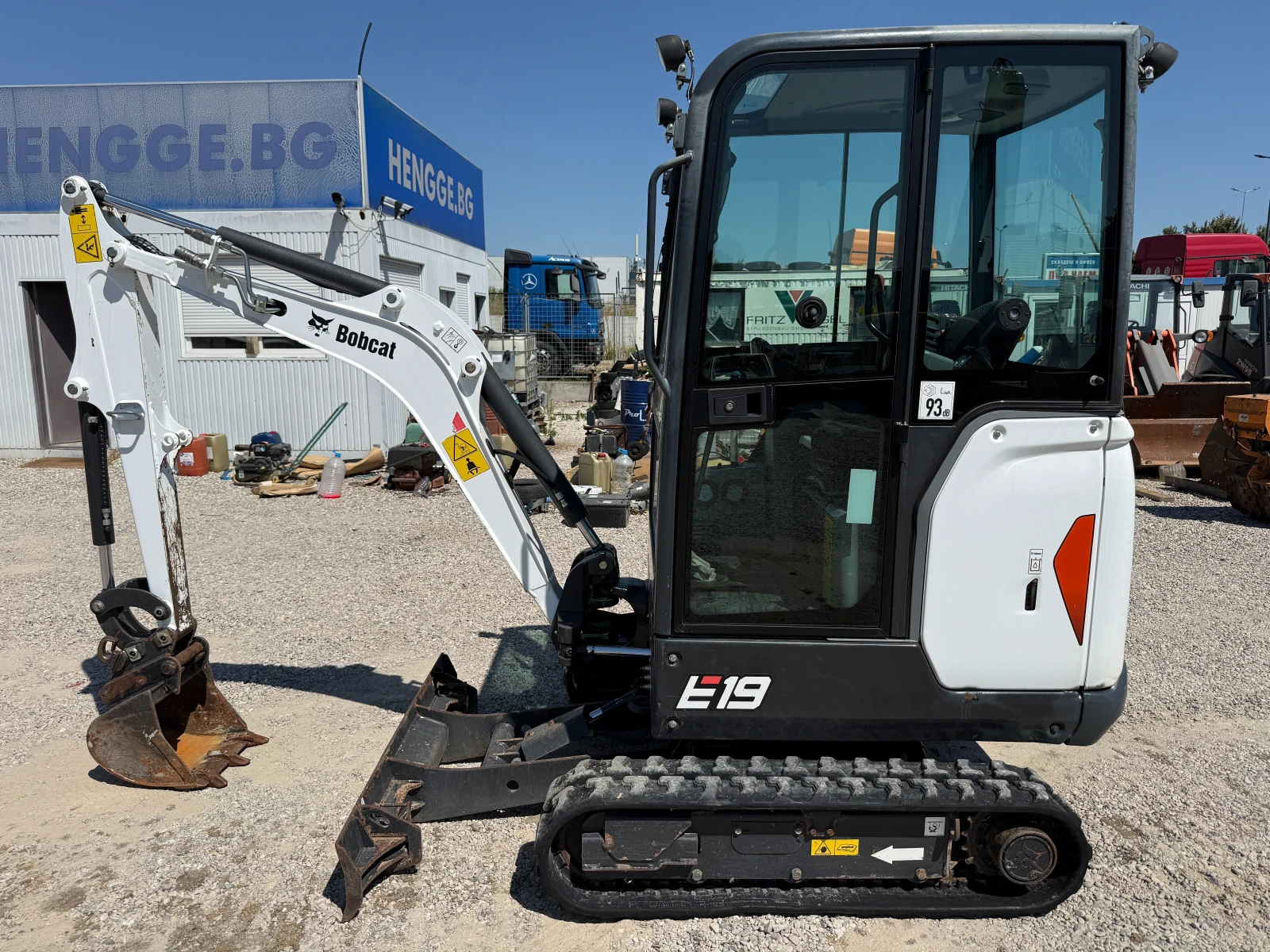 Багер Bobcat E19 - 600 моточаса