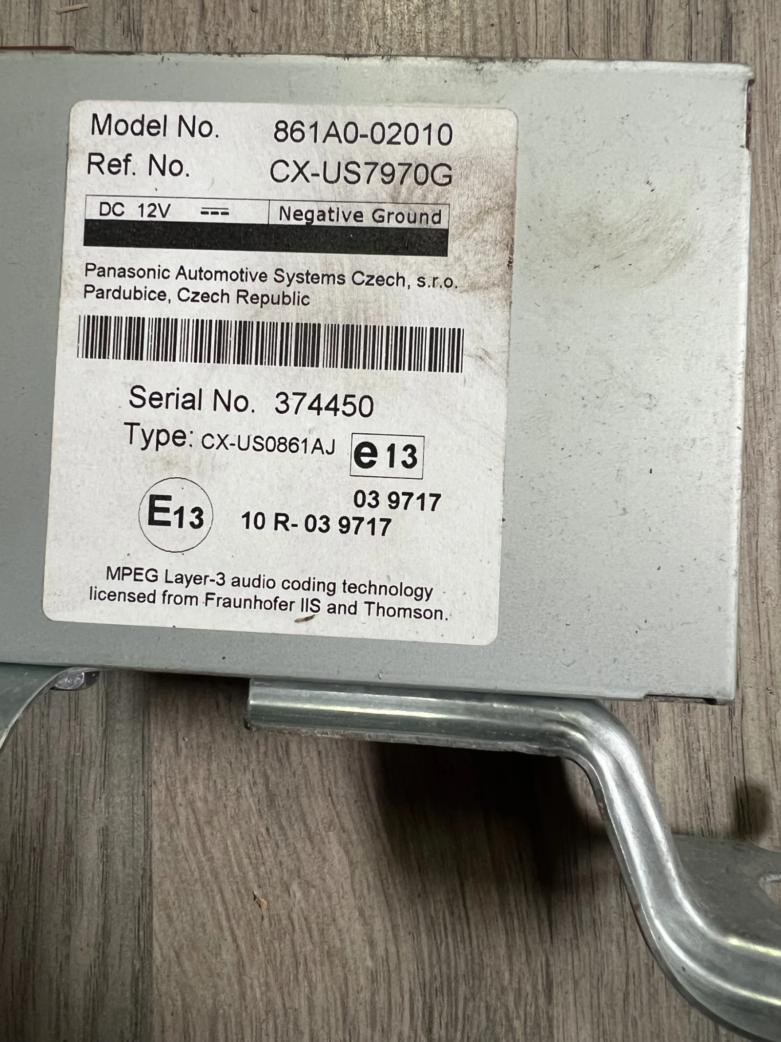 861A0-02010 ����� ���������� TOYOTA AURIS 2010 CX-US7970G | Mobile.bg � ����������� 1