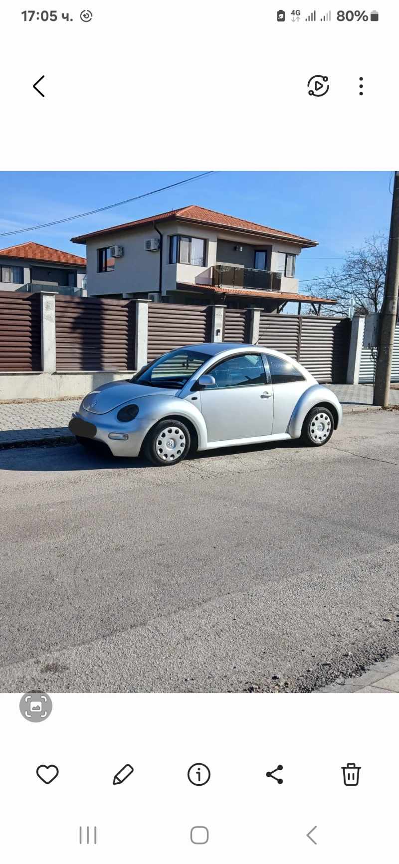 VW Beetle 2.0 клима гаражен , снимка 14 - Автомобили и джипове - 48485626