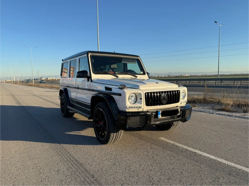 Mercedes-Benz G 63 AMG 463 Edition 571ks червена кожа, снимка 3 - Автомобили и джипове - 49392504