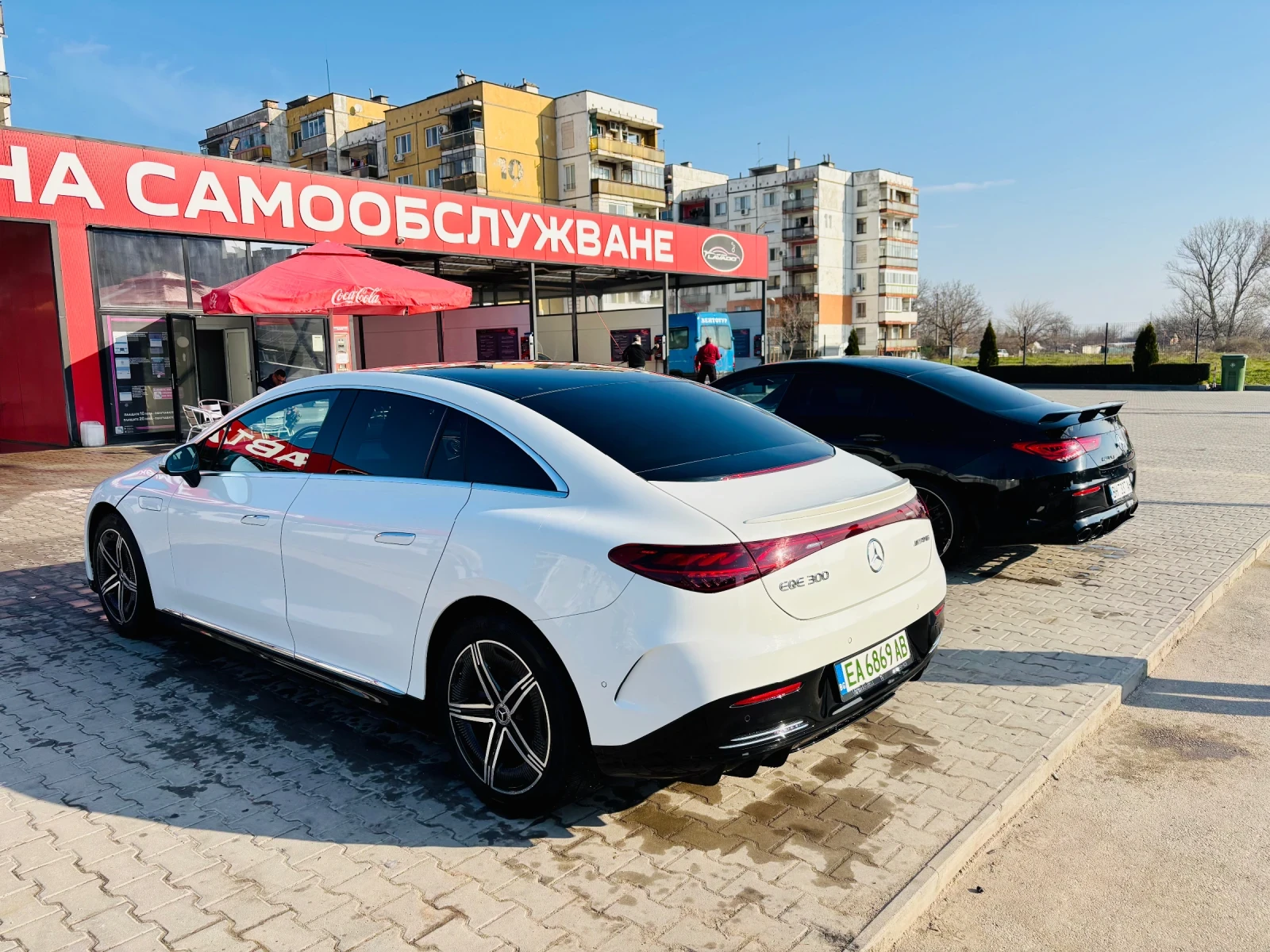 Mercedes-Benz EQE 300 AMG 5г гаранция SOH 96, 3%, снимка 5 - Автомобили и джипове - 55027036