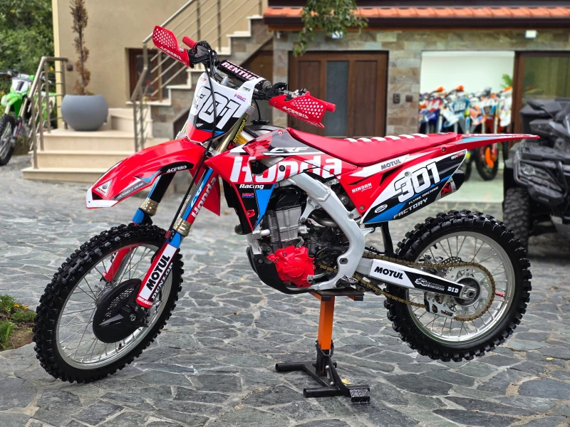 Honda Crf 450/СТАРТЕР/3 РЕЖИМА/ЛИЗИНГ, снимка 13 - Мотоциклети и мототехника - 51173437