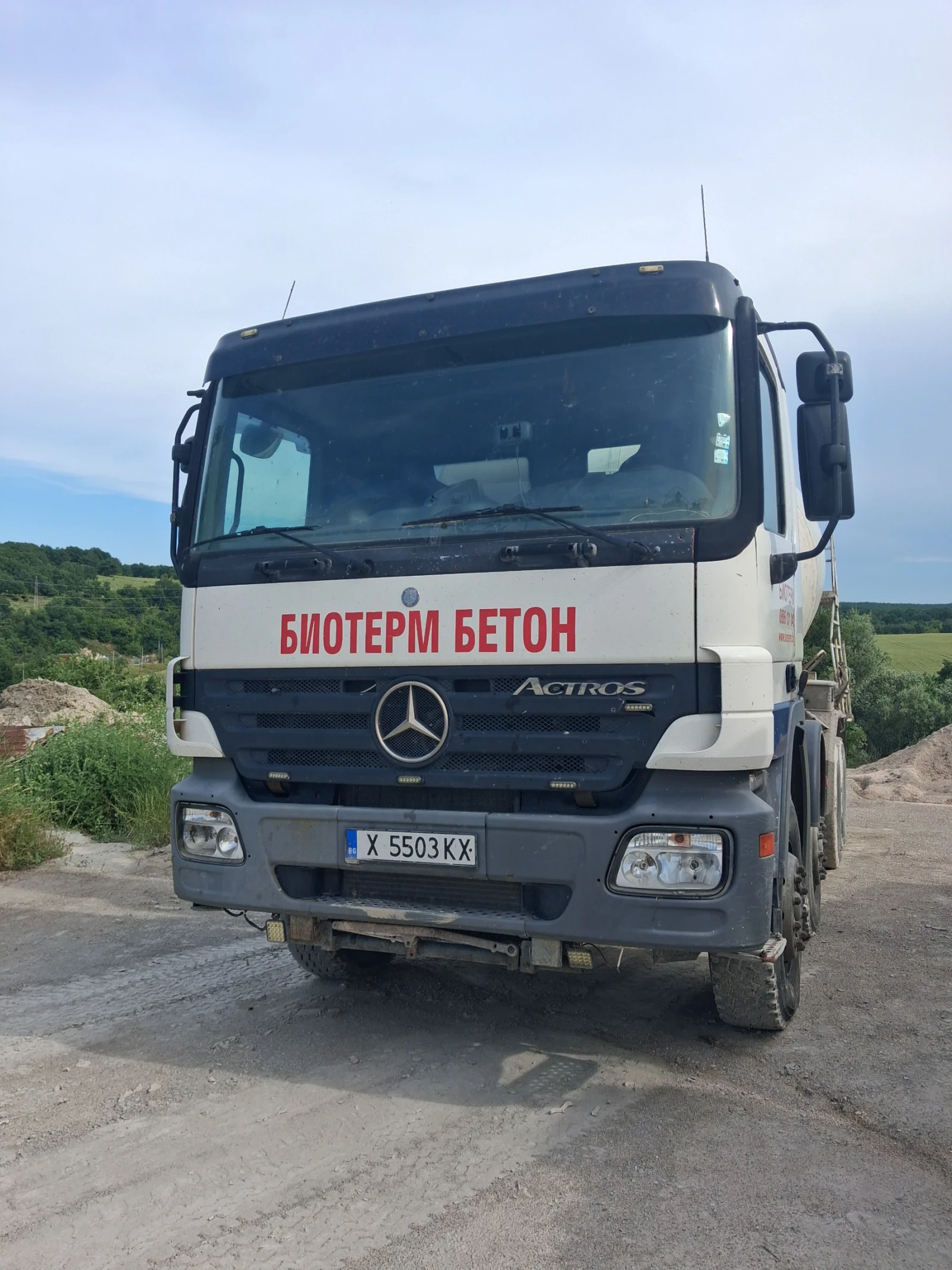 Бетон миксер Mercedes