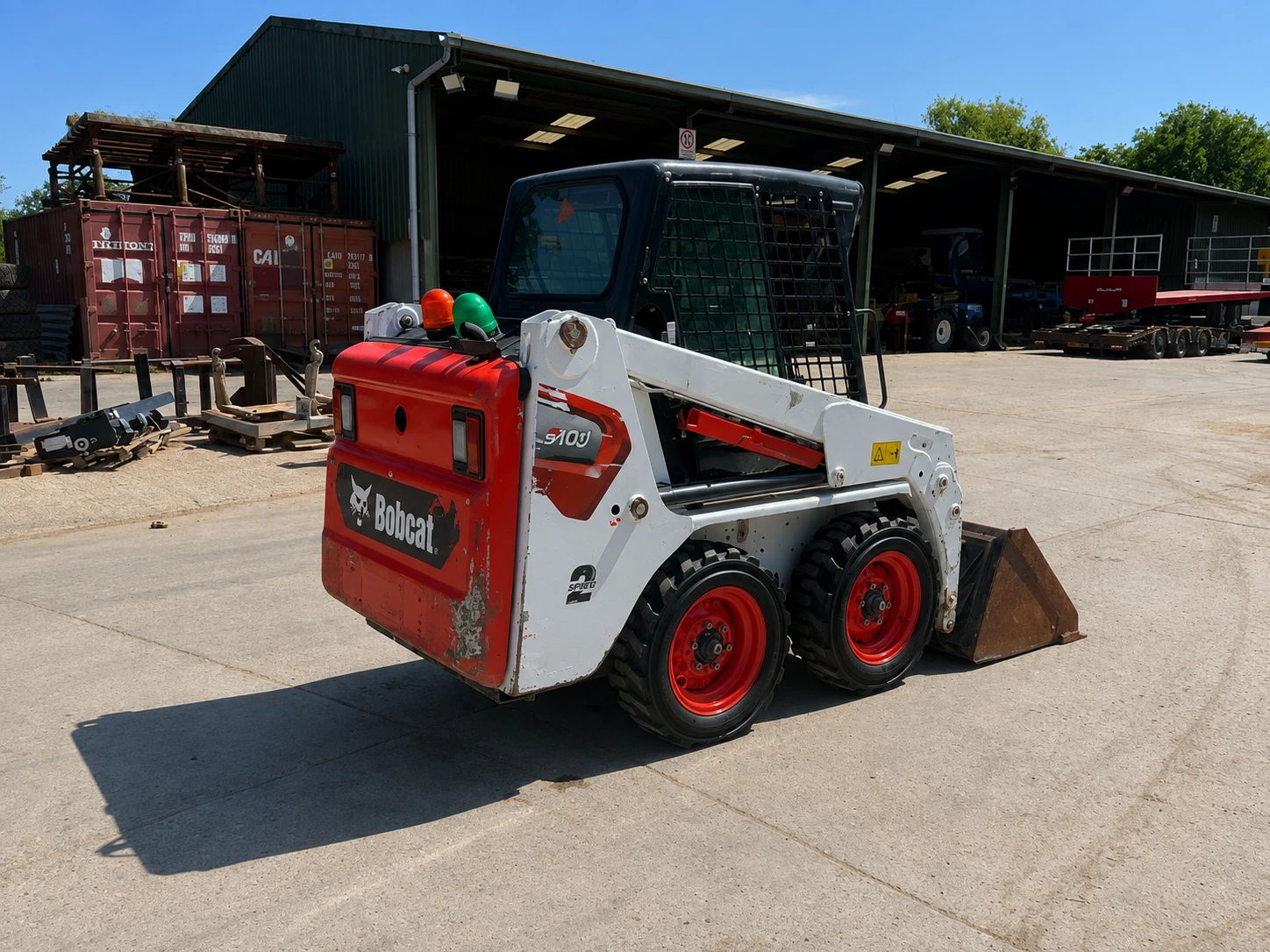 Мини челни товарачи Bobcat S100, снимка 2 - Индустриална техника - 55889293