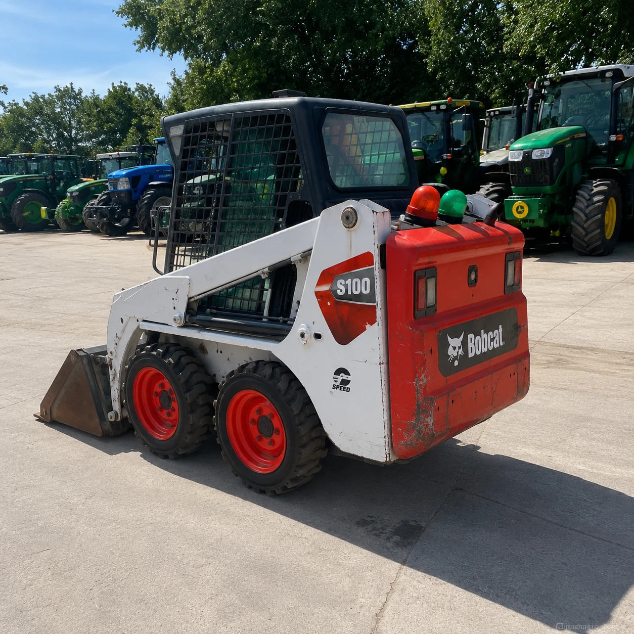 Мини челни товарачи Bobcat S100, снимка 6 - Индустриална техника - 55889293