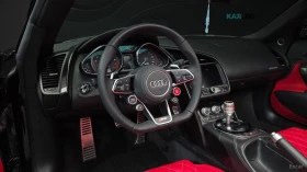 Audi R8 V10* 5.2* Spyder* RED* LEATHER* КАМЕРА* , снимка 5