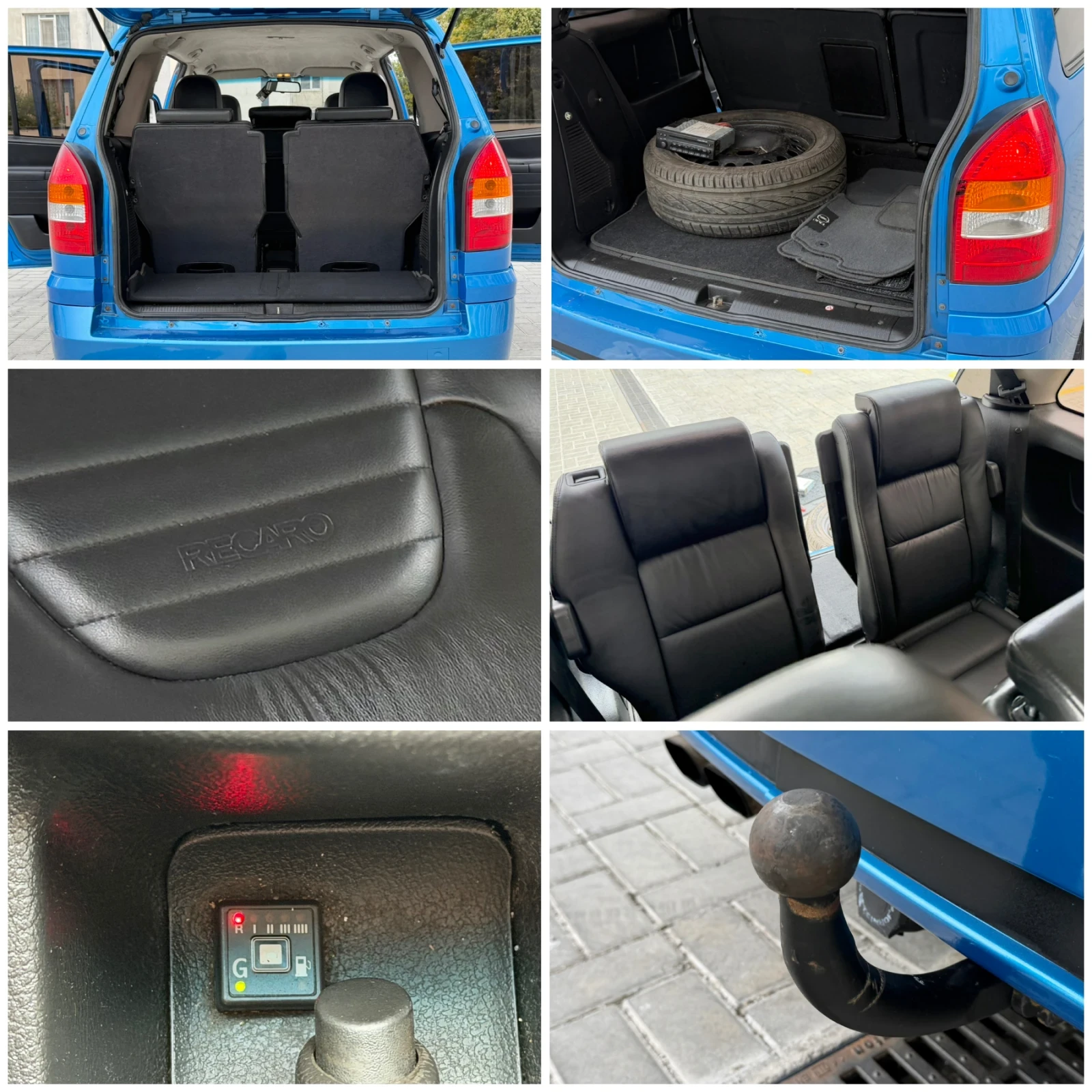 Opel Zafira 2.0T OPC + Газов/Инжекцион, снимка 16 - Автомобили и джипове - 56248976