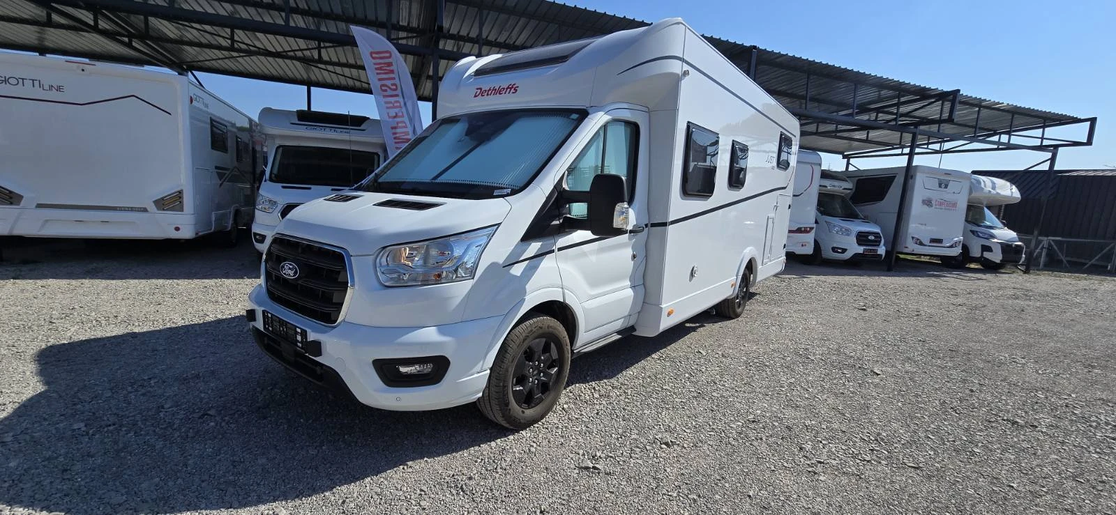 Кемпер Dethleffs 7055EB Automatic , снимка 1