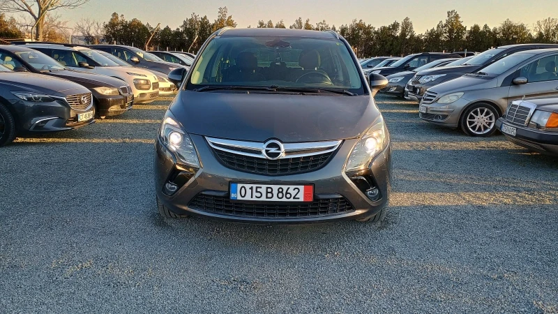 Opel Zafira Автомат бензин ставА на газ  7мест, снимка 2 - Автомобили и джипове - 49089388