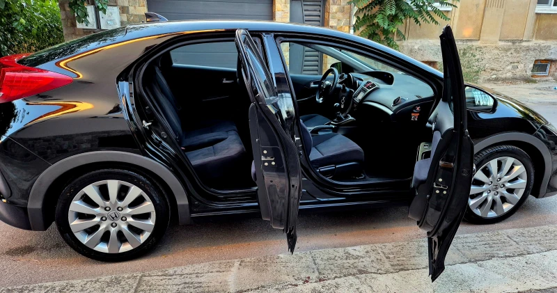 Honda Civic 1.8i-верига-нави-6speed-japan, снимка 17 - Автомобили и джипове - 51782475