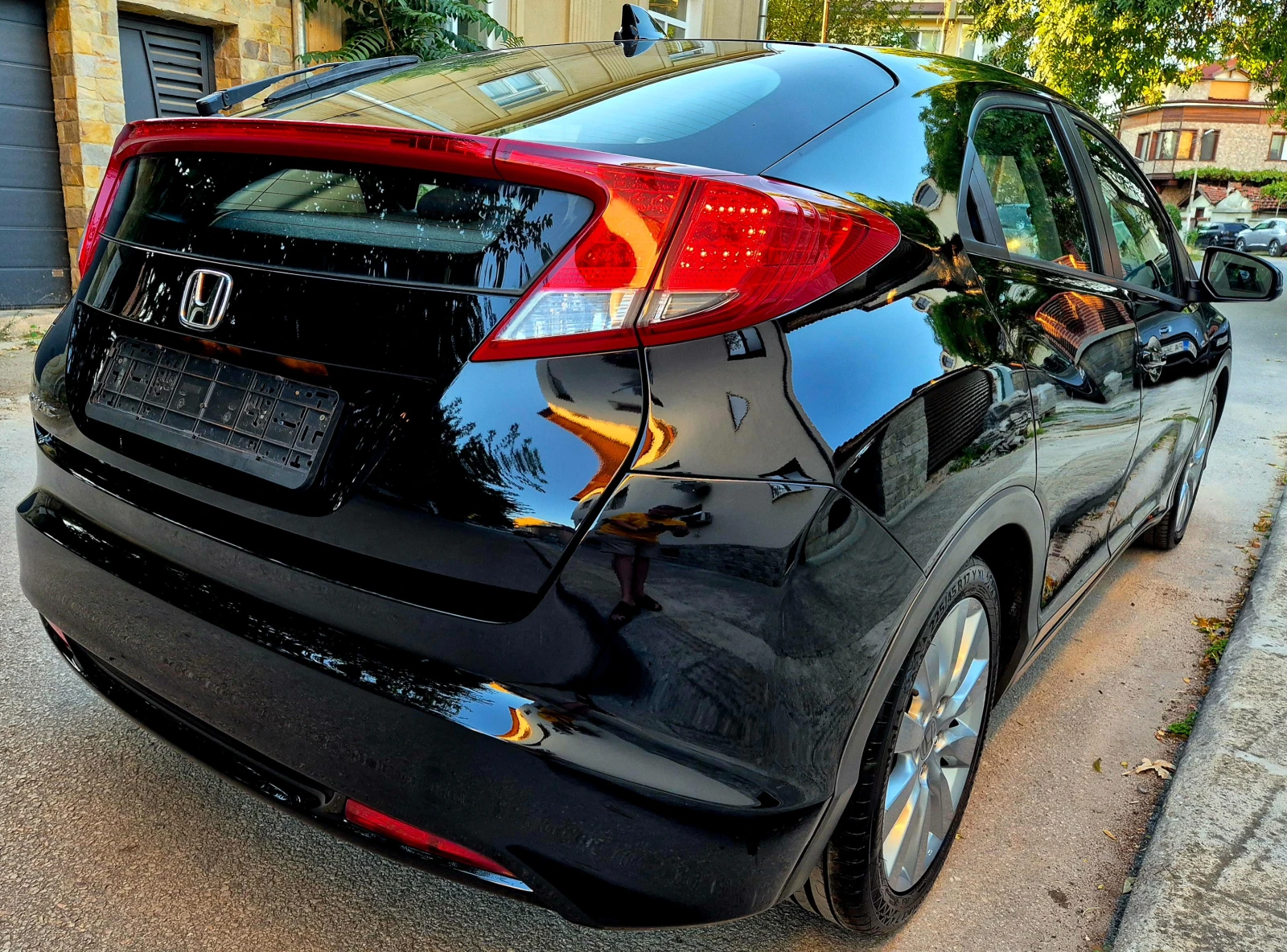 Honda Civic 1.8i-верига-нави-6speed-japan - изображение 10