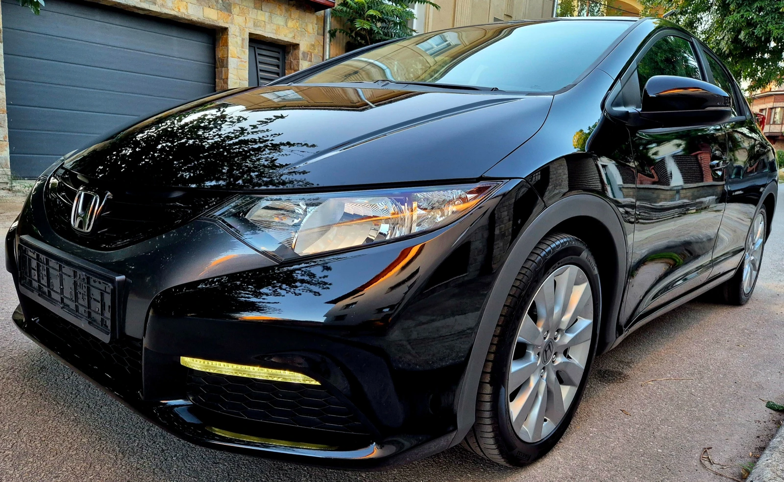Honda Civic 1.8i-верига-нави-6speed-japan - изображение 7