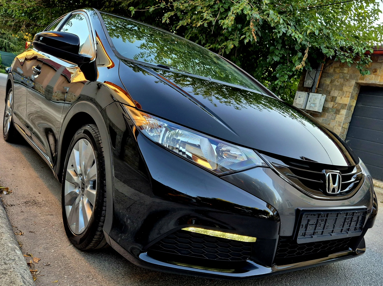 Honda Civic 1.8i-верига-нави-6speed-japan - изображение 9