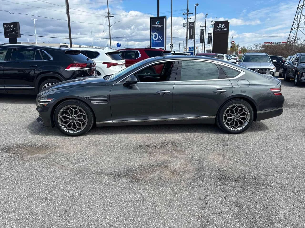 Genesis G80 * 2.5T Advanced * DISTRONIC* AMBIENT* OБДУХВАНЕ* , снимка 2 - Автомобили и джипове - 54410935
