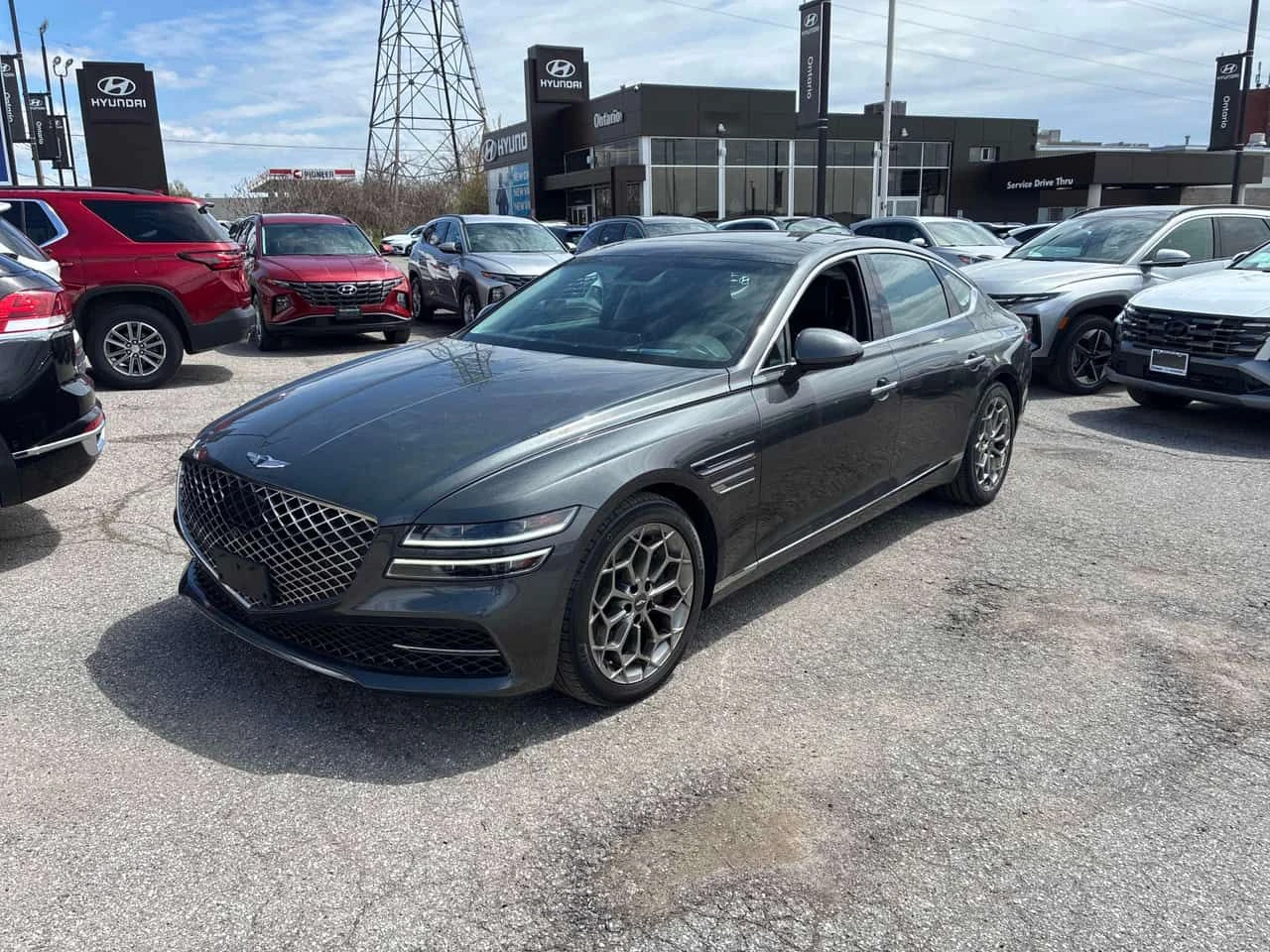 Genesis G80 * 2.5T Advanced * DISTRONIC* AMBIENT* OБДУХВАНЕ* 