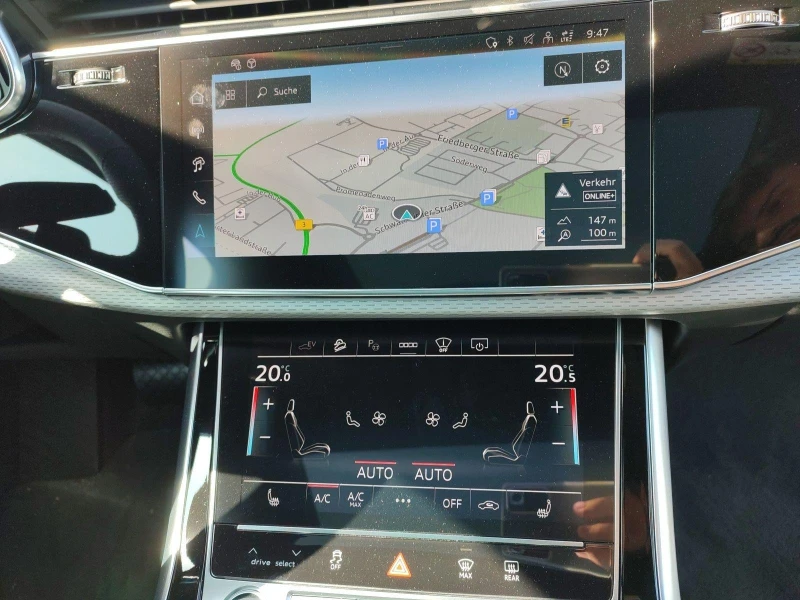 Audi Q7 60 TFSIe/PLUG-IN/S-LINE/S-SEATS/B&O/HEAD UP/PANO/, снимка 9 - Автомобили и джипове - 52323363