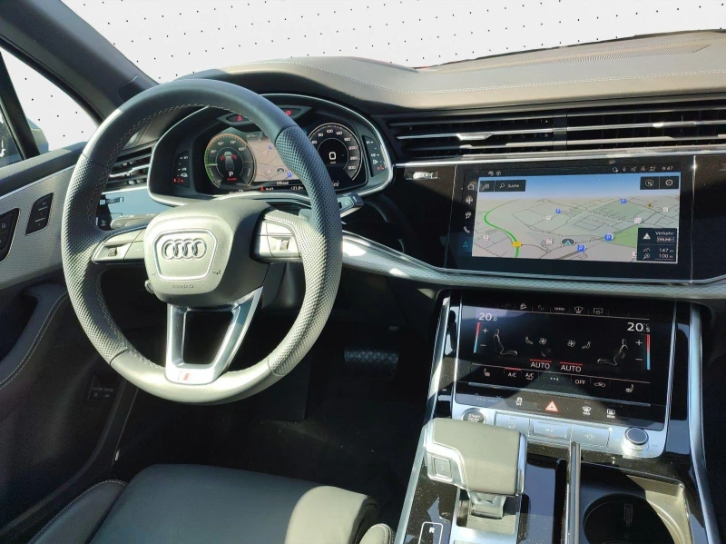 Audi Q7 60 TFSIe/PLUG-IN/S-LINE/S-SEATS/B&O/HEAD UP/PANO/, снимка 10 - Автомобили и джипове - 52323363