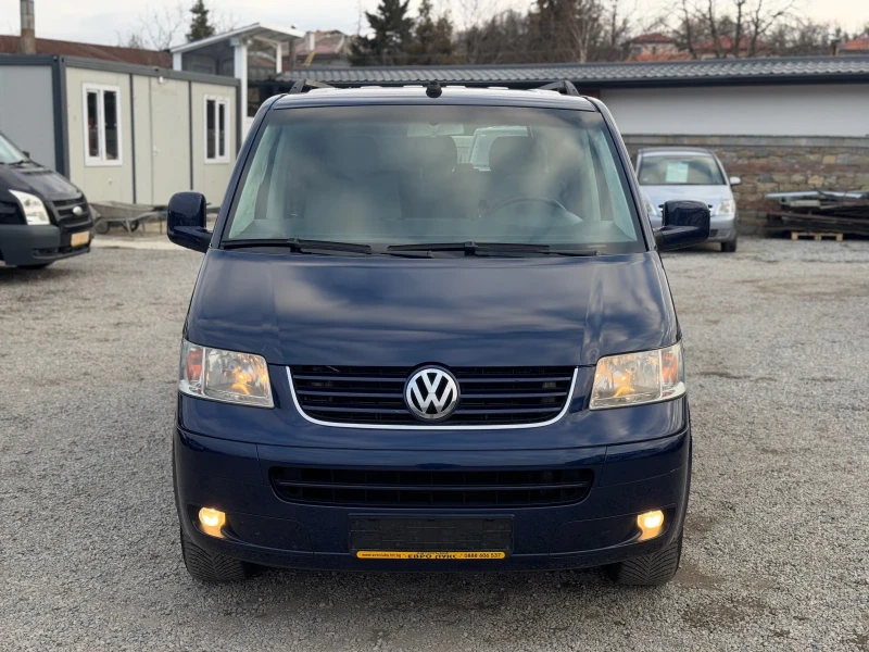 VW T5 2.5TDI 174кс 6с MULTIVAN 9-МЕСТА КЛИМАТИК , снимка 2 - Бусове и автобуси - 49004053