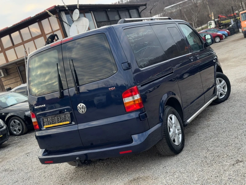 VW T5 2.5TDI 174кс 6с MULTIVAN 9-МЕСТА КЛИМАТИК , снимка 6 - Бусове и автобуси - 49004053