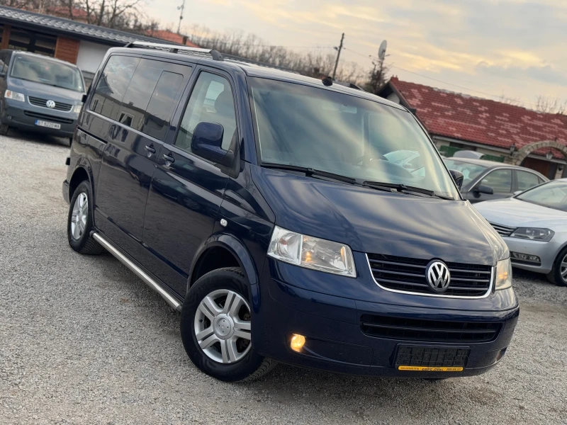 VW T5 2.5TDI 174кс 6с MULTIVAN 9-МЕСТА КЛИМАТИК , снимка 1 - Бусове и автобуси - 49004053