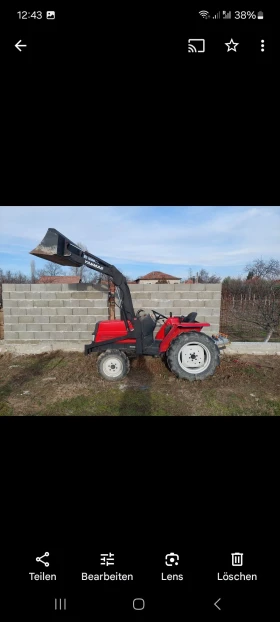 Трактор Yanmar F20D Челен товарач , снимка 2