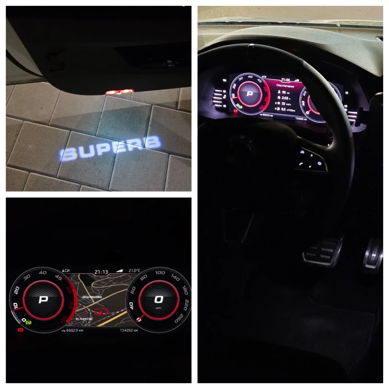 Skoda Superb SPORTLINE 4x4 190HP VIRTUAL, снимка 12 - Автомобили и джипове - 51705681