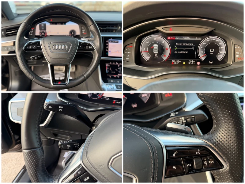Audi A7 50TDI= QUATTRO= S7 PACK= S-LINE= KEYLESS= , снимка 15 - Автомобили и джипове - 52496469
