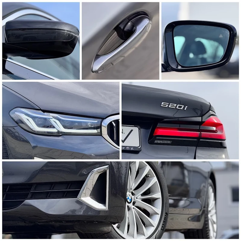BMW 520 G30/184HP/HUD/HI-FI/LED/CAM/AMBI/974v, снимка 16 - Автомобили и джипове - 53600437