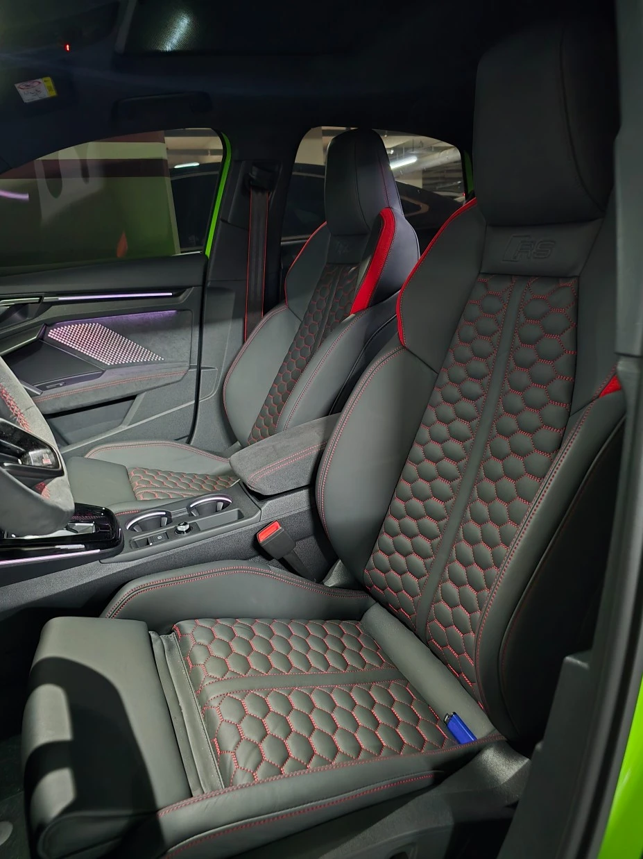 Audi Rs3 ЕЛ. БАГАЖНИК* BLIND SPOT* 360* ЛЮК* КРАЙНА ЦЕНА, снимка 7 - Автомобили и джипове - 55378922