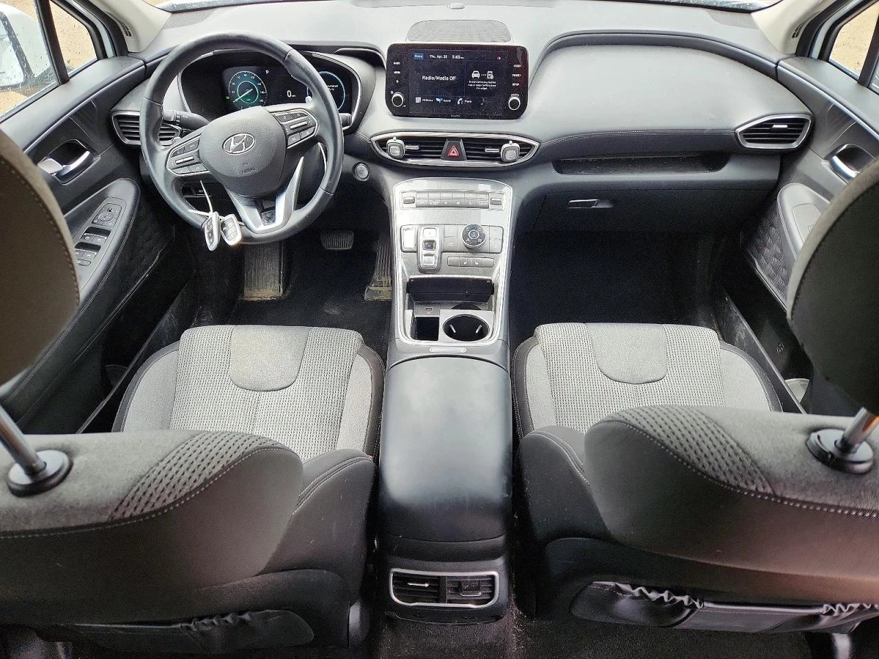 Hyundai Santa fe BLUE* AWD* ХИБРИД* ПОДГРЕВ, снимка 8 - Автомобили и джипове - 54740615