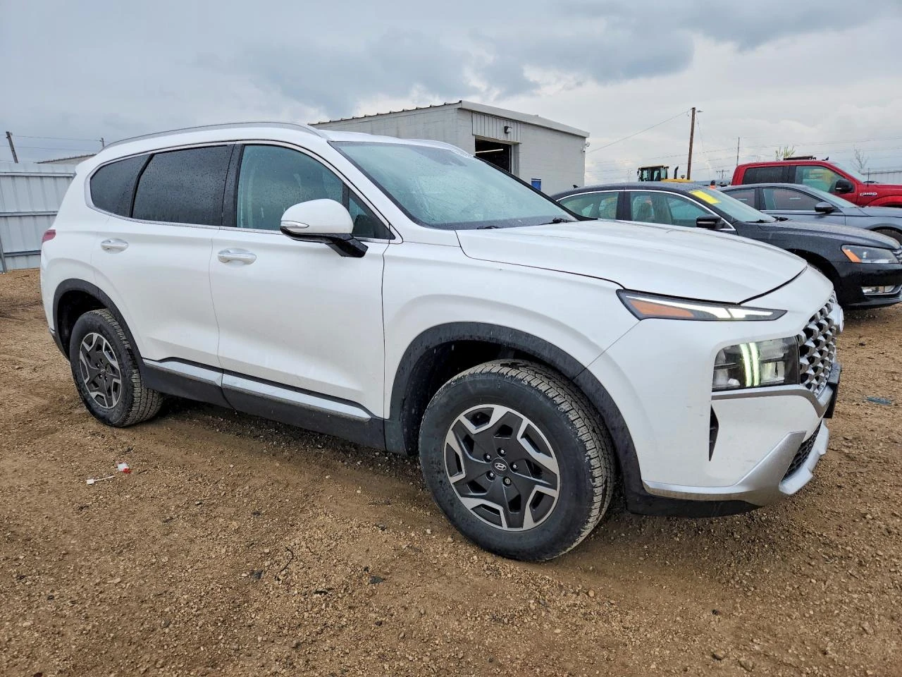 Hyundai Santa fe BLUE* AWD* ХИБРИД* ПОДГРЕВ, снимка 4 - Автомобили и джипове - 54740615