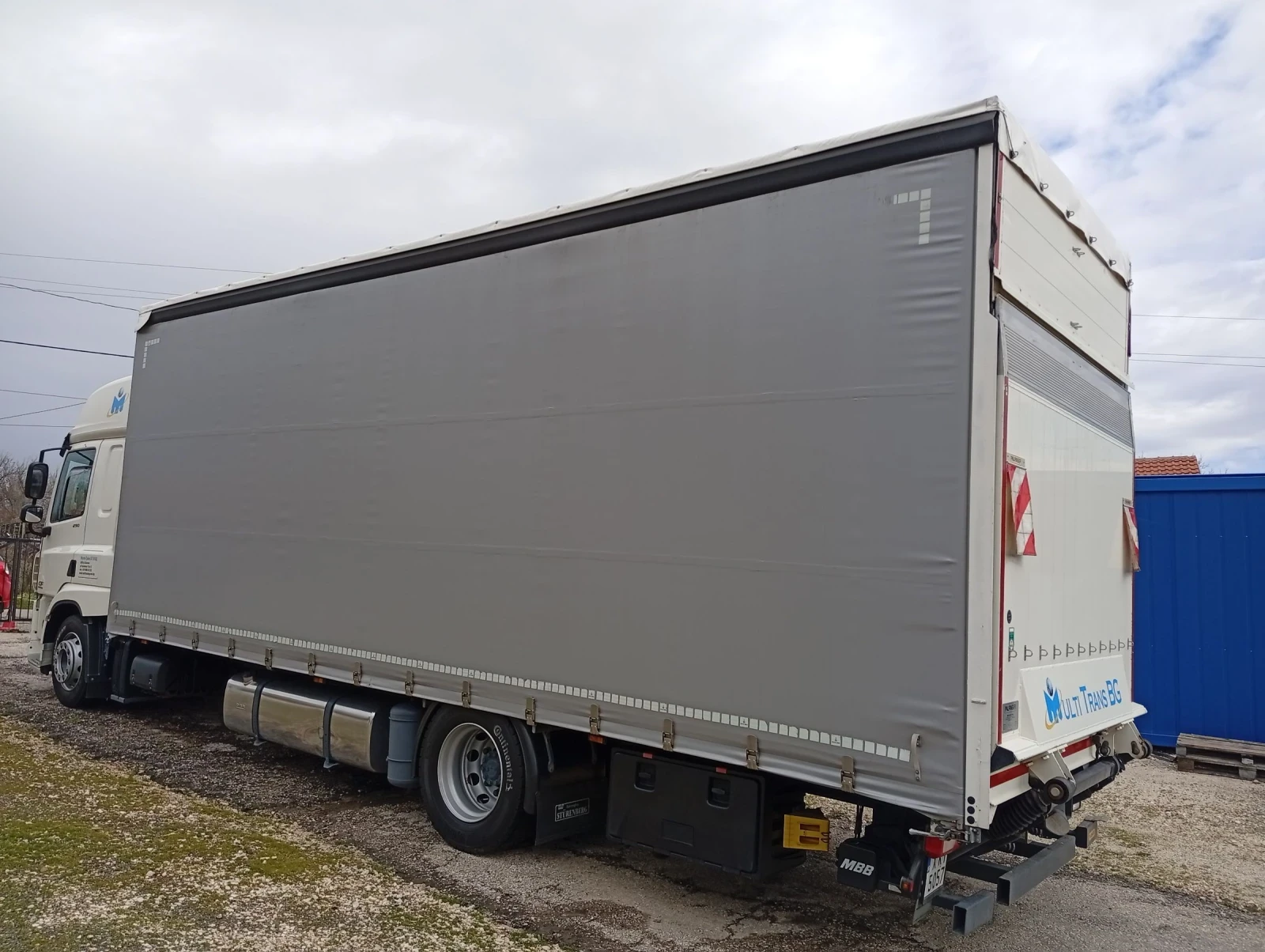 Daf CF Мега -Д-8m /В-2.98m /Падащ борд - изображение 4