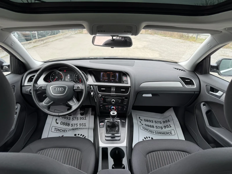 Audi A4 2.0-TDI-6-speed-LED-XENON-PANORAMA-PODGREV-NEW, снимка 13 - Автомобили и джипове - 52680214