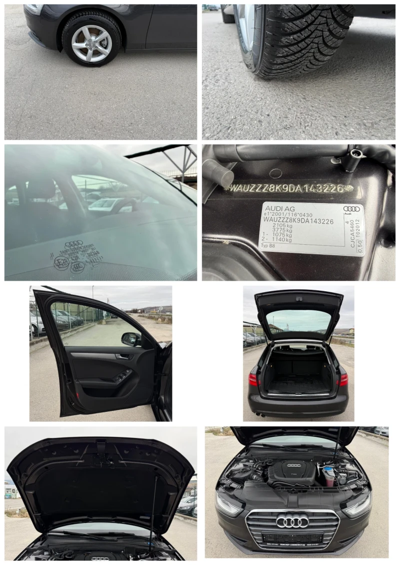 Audi A4 2.0-TDI-6-speed-LED-XENON-PANORAMA-PODGREV-NEW, снимка 17 - Автомобили и джипове - 52680214