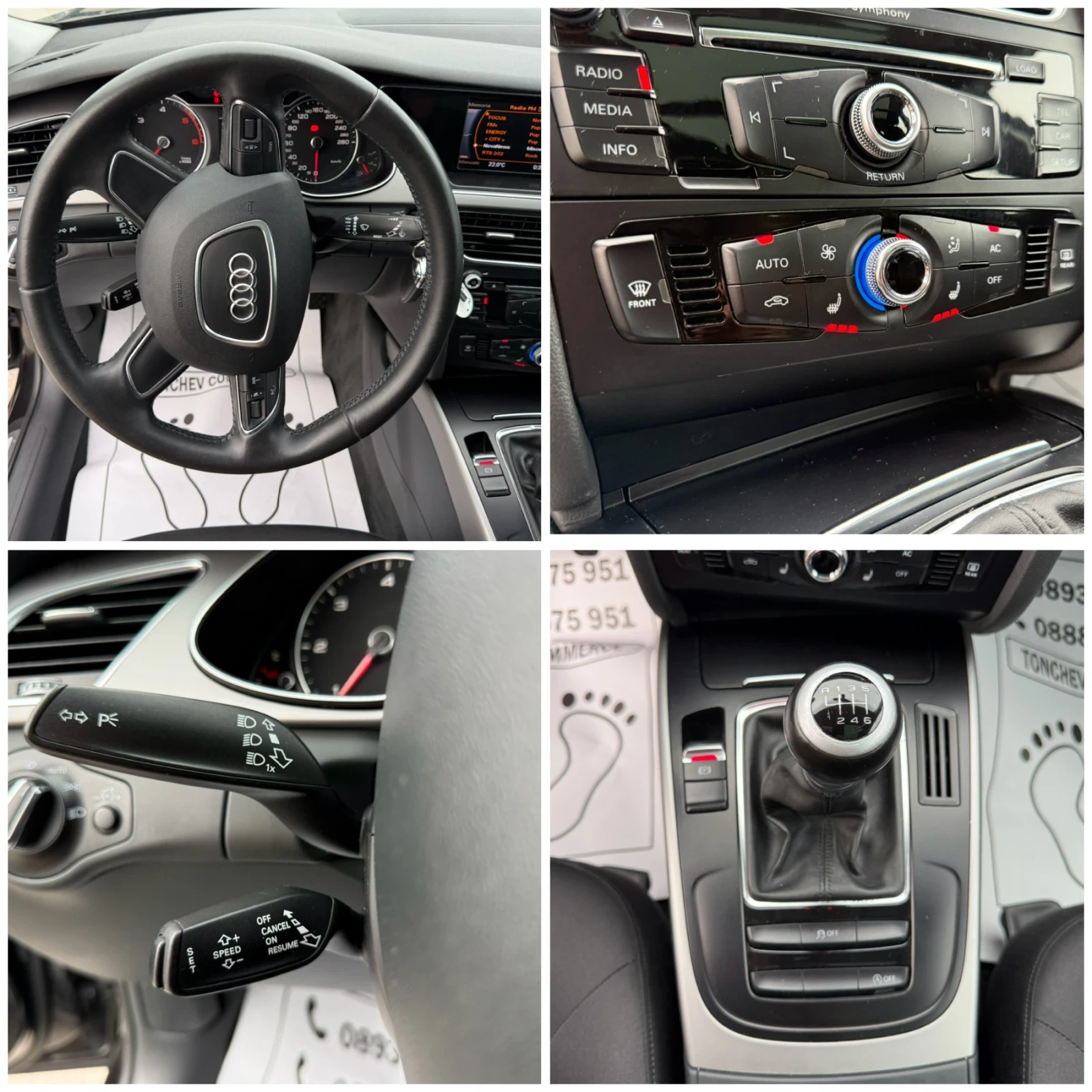 Audi A4 2.0-TDI-6-speed-LED-XENON-PANORAMA-PODGREV-NEW | Mobile.bg   15