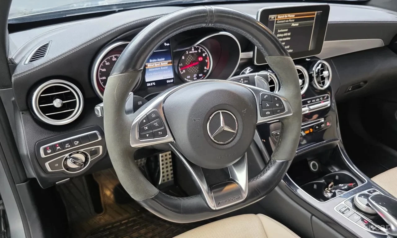Mercedes-Benz C 43 AMG / COUPE / BURMESTER / 360 / LANE ASSIST, снимка 12 - Автомобили и джипове - 56131201