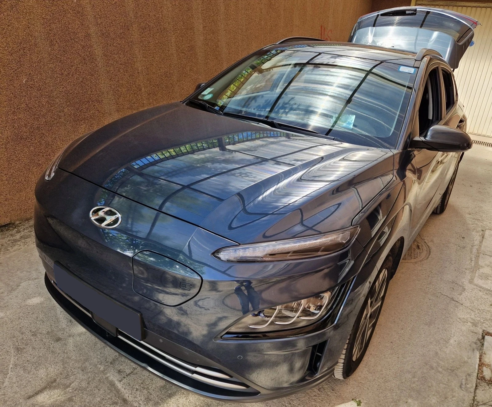 Hyundai Kona 64kWh_Face_Гаранция_Серв.кн_Exec_27хилSoH100%_KREL - изображение 7