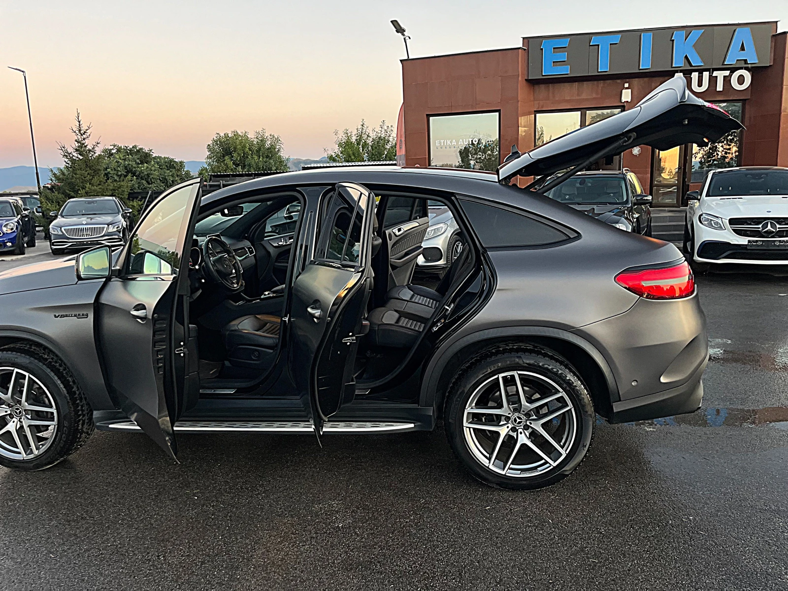 Mercedes-Benz GLE 350 6.3AMG OPTIK-MAT-LED-BIXENON-NAVI-KAMERA-FULL !!! | Mobile.bg   14