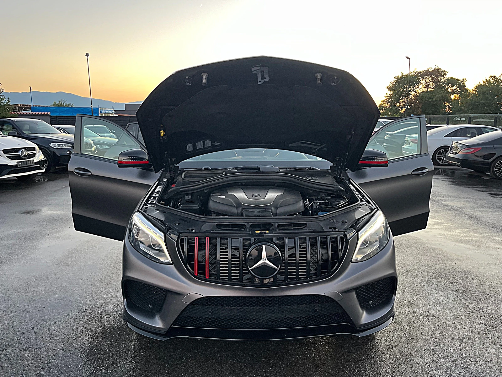 Mercedes-Benz GLE 350 6.3AMG OPTIK-MAT-LED-BIXENON-NAVI-KAMERA-FULL !!! | Mobile.bg   16