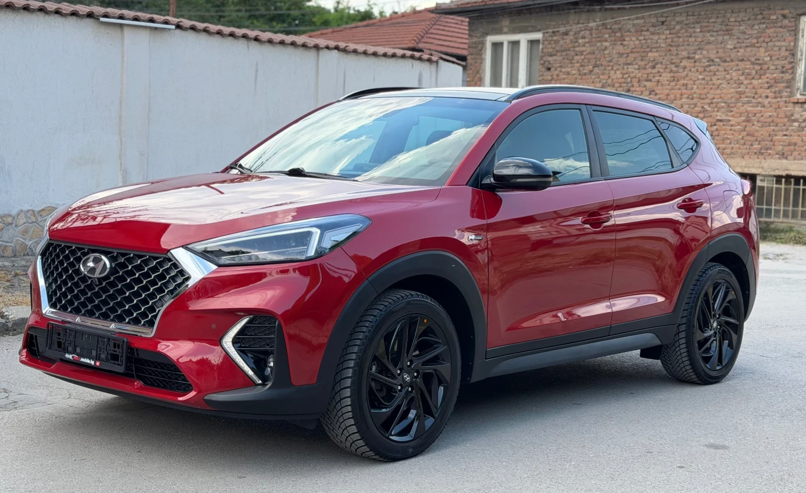 Hyundai Tucson 1.6 TGDI N-LINE 4WD Внос Швейцария, снимка 2 - Автомобили и джипове - 55129084