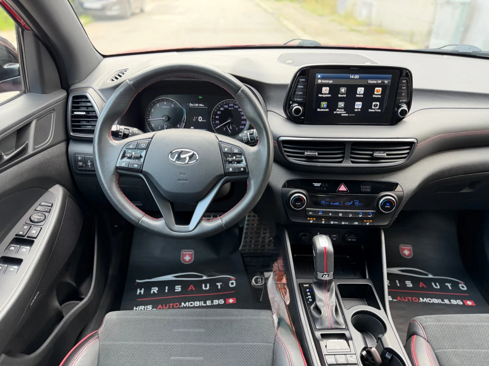 Hyundai Tucson 1.6 TGDI N-LINE 4WD Внос Швейцария, снимка 9 - Автомобили и джипове - 55129084
