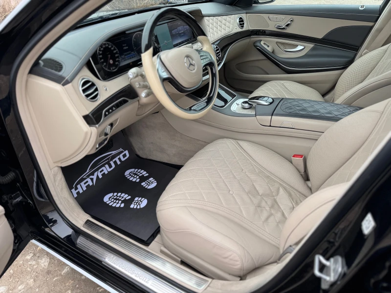 Mercedes-Benz S 350 d= Long= Maybach= 9G-tronic= Designo= 3xTV= Faceli, снимка 8 - Автомобили и джипове - 49290697