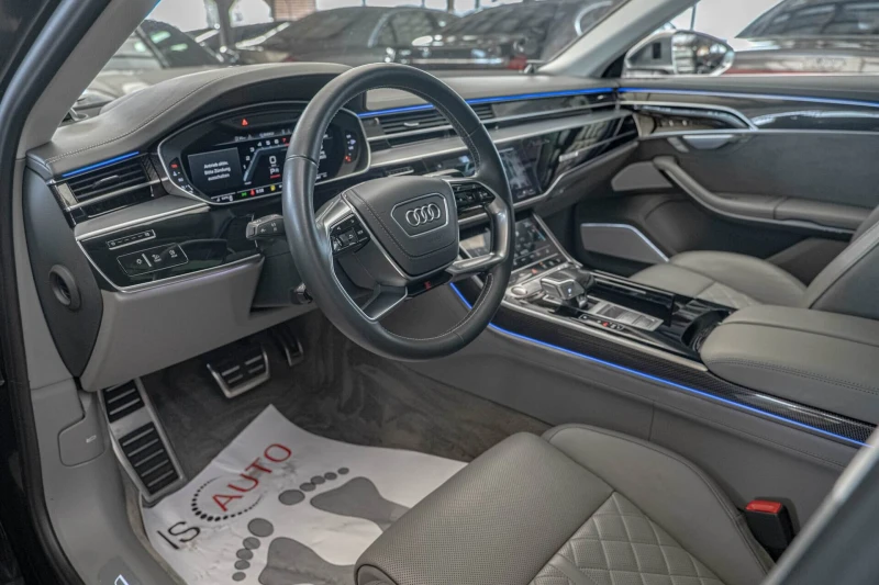 Audi S8 4.0TFSI/Bang&Olufsen/Carbon/3D Камера 360/Дистрони, снимка 6 - Автомобили и джипове - 52623887