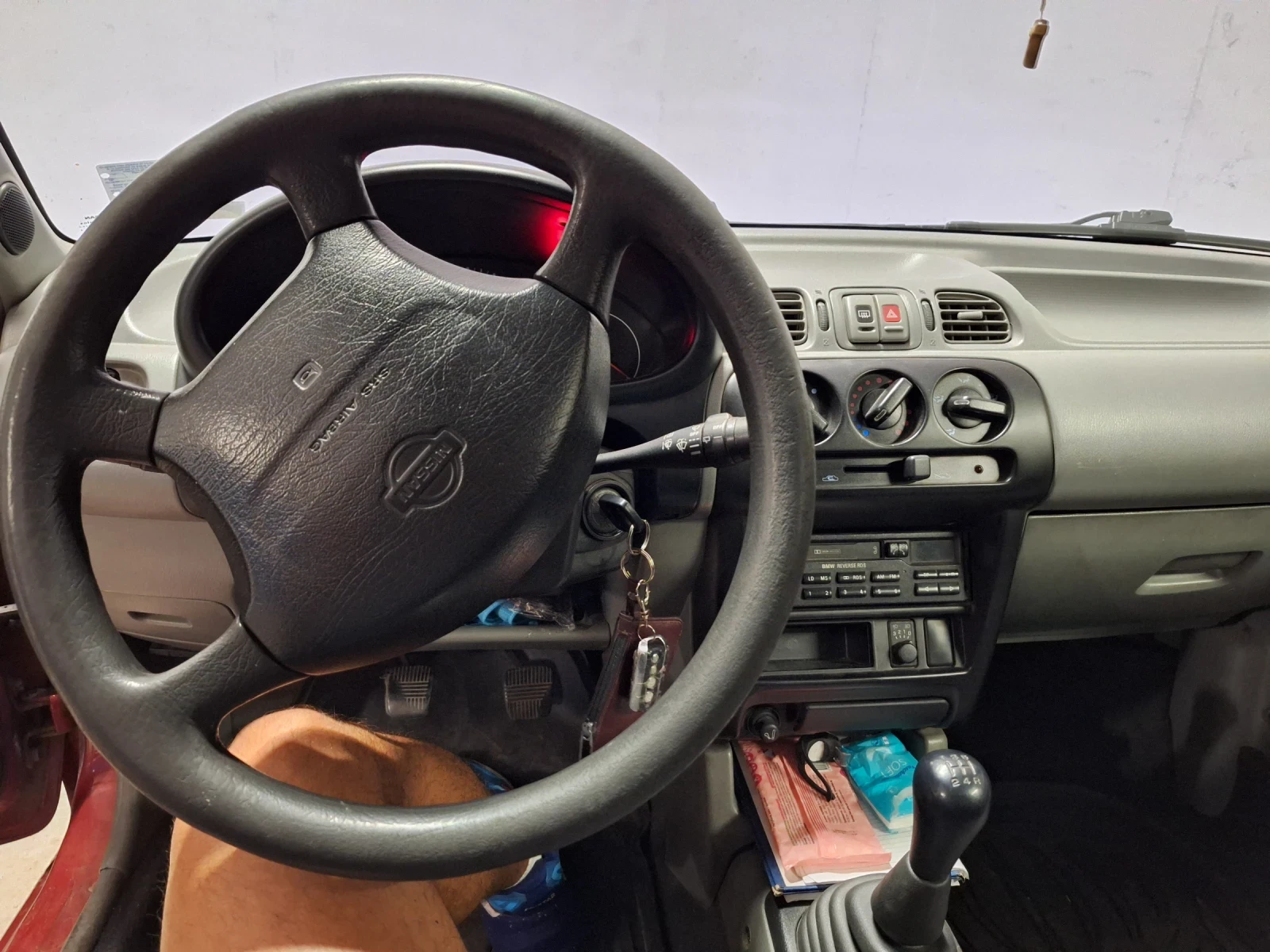 Nissan Micra 1.0СС 16V ГАЗОВА УРЕДБА, ЗИМНИ ГУМИ+ ДЖАНТИ - изображение 10